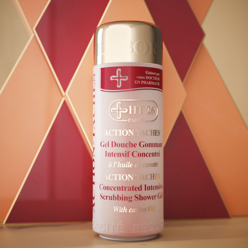 HT26 Gel Douche Gommant Multi-Éclaircissant HT26 - Pour une peau éclatante et lisse 1000ml
