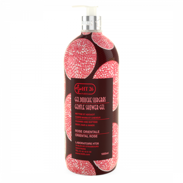 WAX - Gel Douche Surgras Rose Orientale