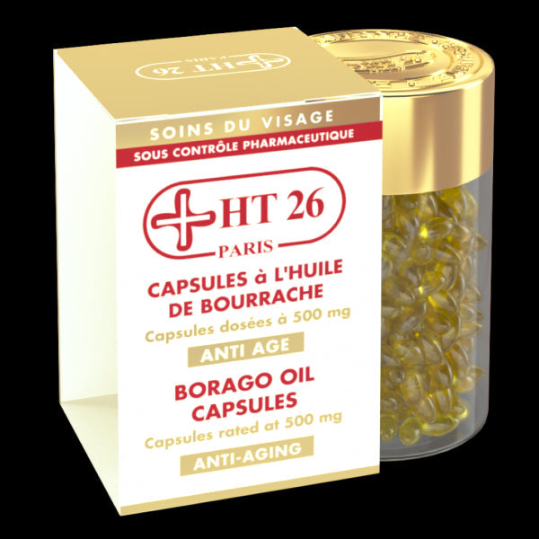 HT26 PARIS - Borago oil capsules - HT26.CA : Scientists Devoted to Black Beauty