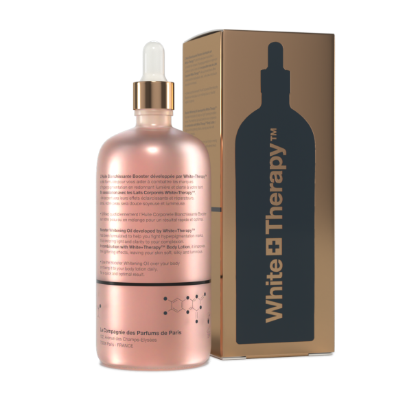 White Therapy + Huile Blanchissante Booster Formulé à base de Vitamine C & Glutathion 200ml