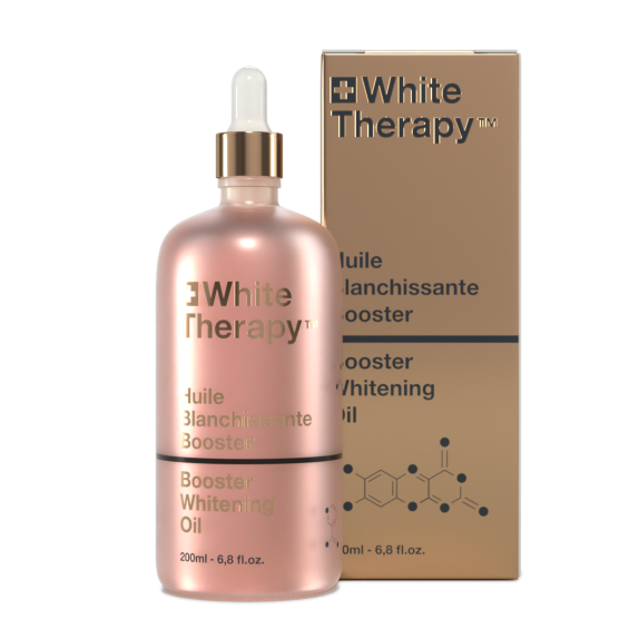 White Therapy + Huile Blanchissante Booster Formulé à base de Vitamine C & Glutathion 200ml