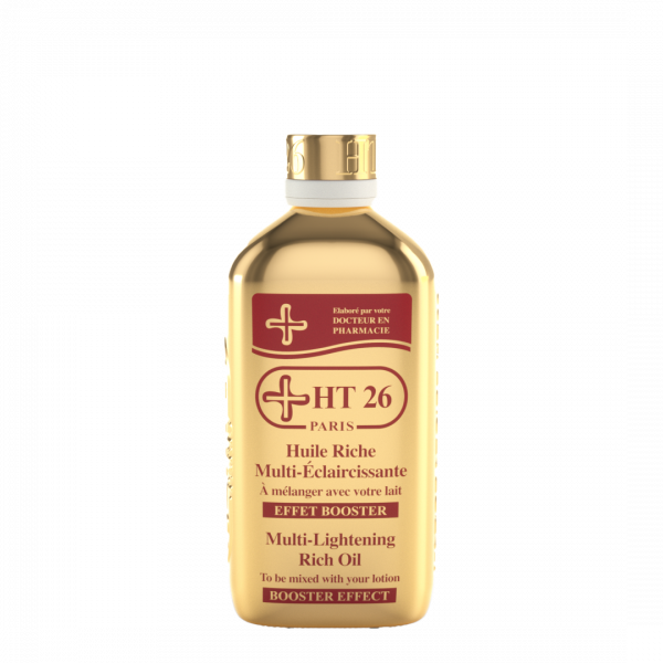 Huile Riche Multi-éclaircissante, Unsoin réparateur et nourrissant !