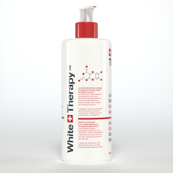 White Thérapy Lait Corporel Extra-Éclaircissant Concentré Arbutine 500ml