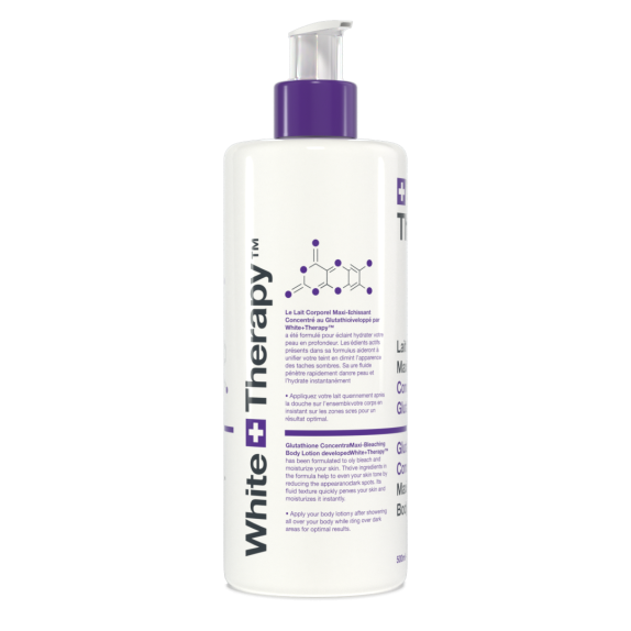 White Therapy Lait Corporel Maxi-Blanchissant Concentré Glutathion 500ml