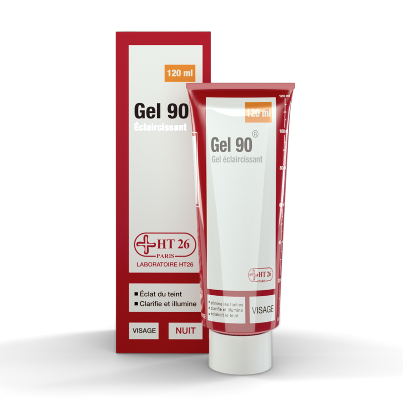 HT26 - Gamme 90 Acne solutions - Gel Tube 120 ml - HT26.CA : Scientists Devoted to Black Beauty