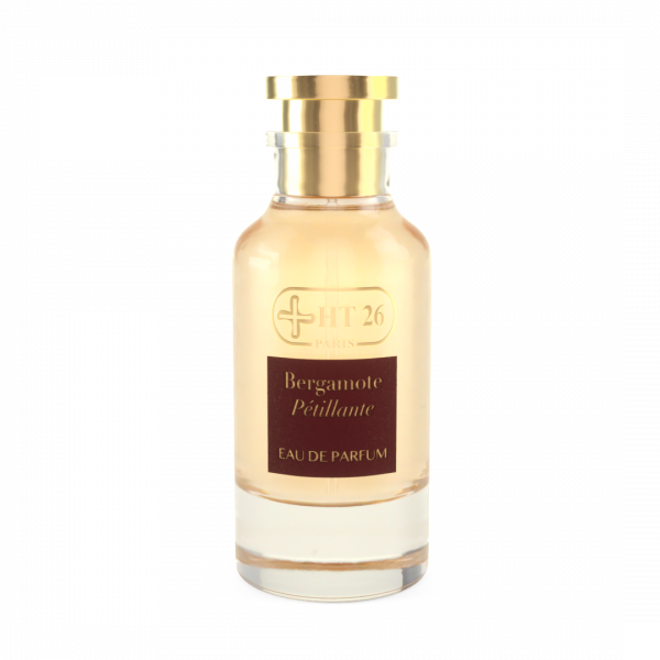 Parfum Bergamote Pétillante - Eau de Parfum énergisante, fraîche et citronnée. Flacon 100 ml