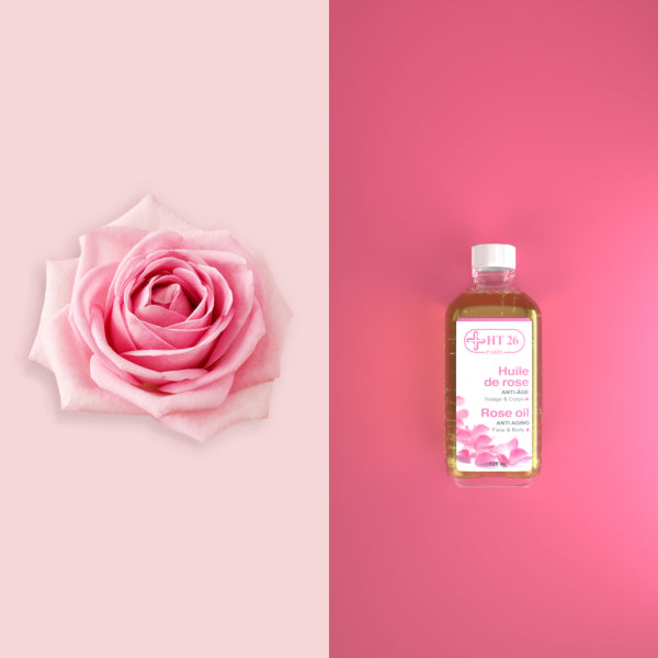 HT26 - Rose Pure Essential Oil 125 ml - HT26.CA : Scientists Devoted to Black Beauty